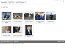 Tablet Screenshot of damieneagers.com